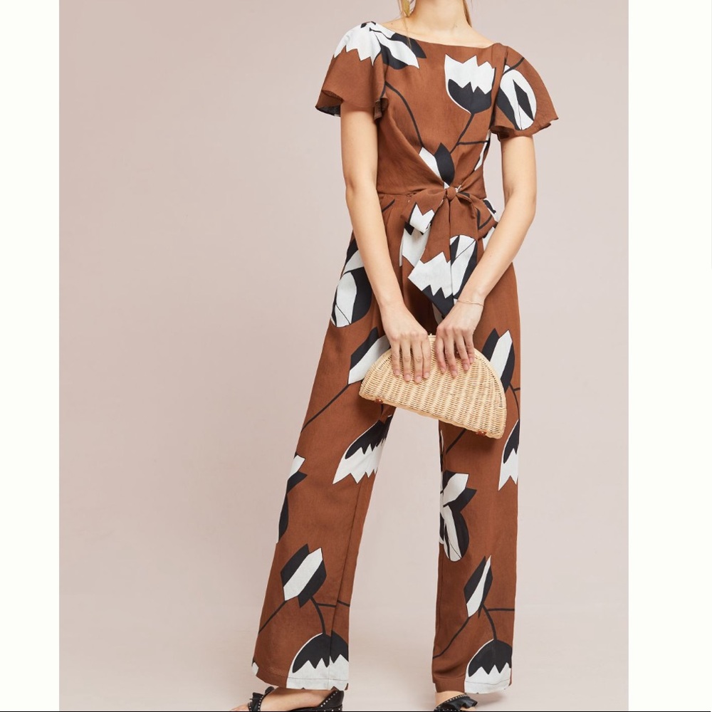 NWT Eva Franco Anthropologie Jumpsuit